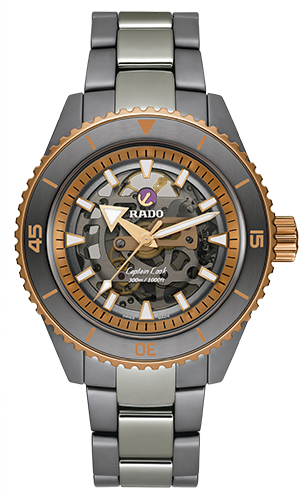 Rado Captain Cook High-Tech Ceramic Skeleton Watch Ref. R32148162