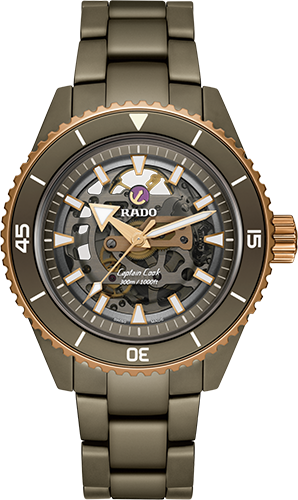 Rado Captain Cook High-Tech Ceramic Skeleton Watch Ref. R32150162