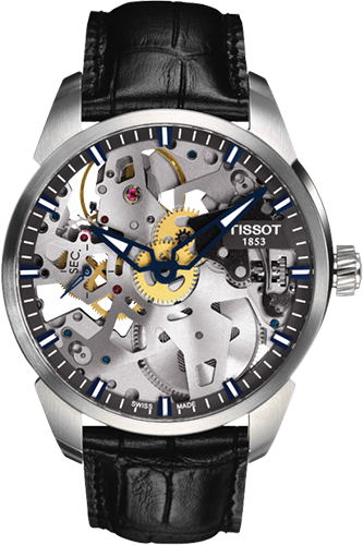Tissot T-Complication Squelette Mechanical Watch Ref. T0704051641100