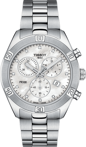 Tissot PR 100 Sport Chic Chronograph Watch Ref. T1019171111600