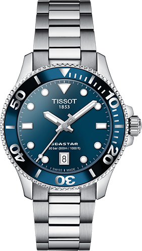 Tissot Seastar 1000 36mm Watch Ref. T1202101104100