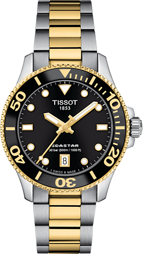 Tissot Seastar 1000 36mm Watch Ref. T1202102205100