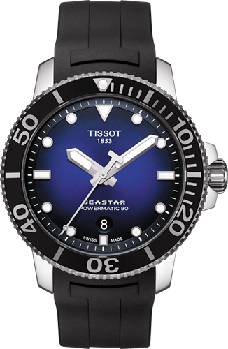 Tissot Seastar 1000 Powermatic 80 Watch Ref. T1204071704100