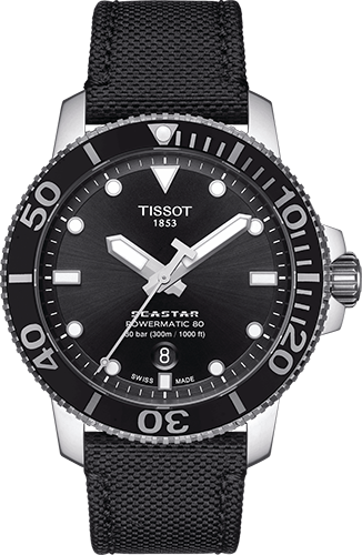 Tissot Seastar 1000 Powermatic 80 Watch Ref. T1204071705100