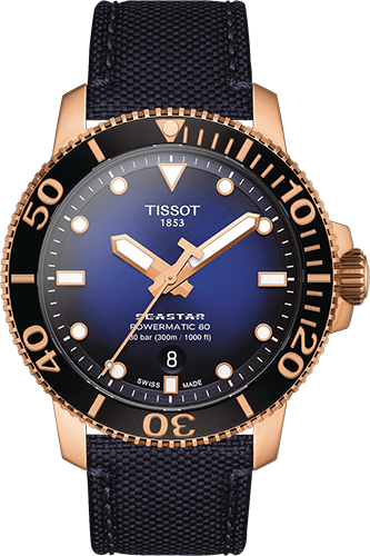 Tissot Seastar 1000 Powermatic 80 Watch Ref. T1204073704100