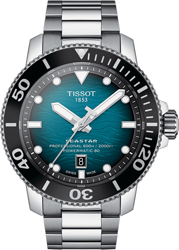 Tissot Seastar 2000 Professional Powermatic 80 Watch Ref. T1206071104100