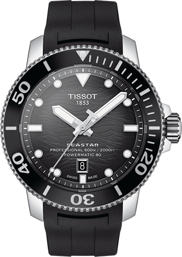 Tissot Seastar 2000 Professional Powermatic 80 Watch Ref. T1206071744100