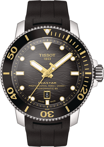 Tissot Seastar 2000 Professional Powermatic 80 Watch Ref. T1206071744101