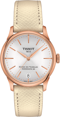 Tissot Chemin des Tourelles Powermatic 80 34 mm Watch Ref. T1392073603100