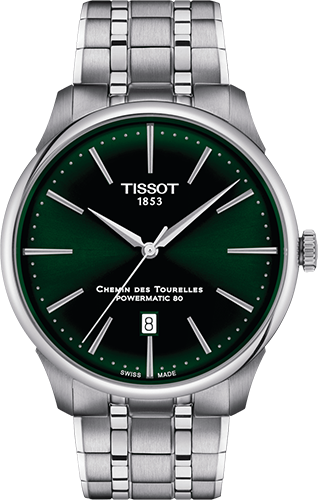 Tissot Chemin des Tourelles Powermatic 80 42 mm Watch Ref. T1394071109100