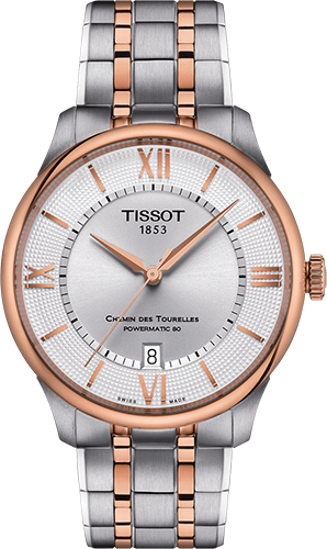 Tissot Chemin des Tourelles Powermatic 80 39 mm Watch Ref. T1398072203800