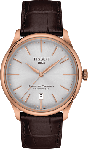 Tissot Chemin des Tourelles Powermatic 80 39 mm Watch Ref. T1398073603100