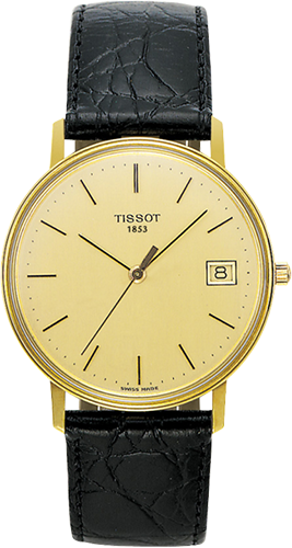 Tissot Goldrun Hesalite 18K Gold Watch Ref. T71340121