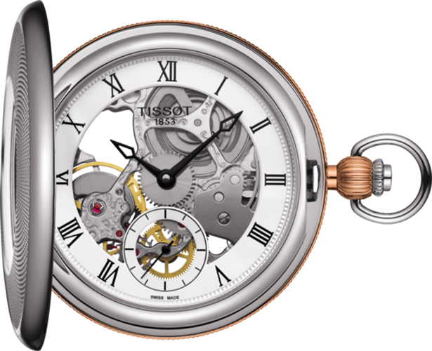 Tissot Bridgeport Mechanical Skeleton Watch Ref. T8594052927300