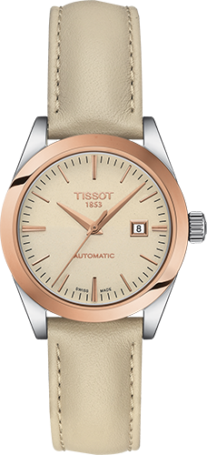 Tissot T-My Lady Automatic 18K Goldlünette Watch Ref. T9300074626100