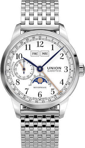 Union Glashütte 1893 Johannes Dürrstein Edition Mondphase Watch Ref. D0074581101700