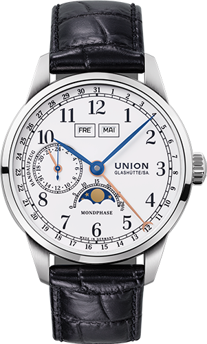 Union Glashütte 1893 Johannes Dürrstein Edition Mondphase Watch Ref. D0074581601700