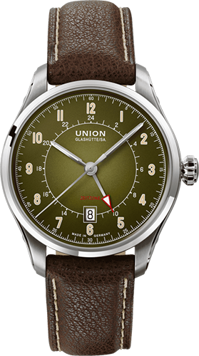 Union Glashütte Belisar Zeitzone Watch Ref. D0094291609200