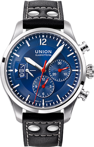 Union Glashütte Belisar Pilot Chronograph Watch Ref. D0096271604700