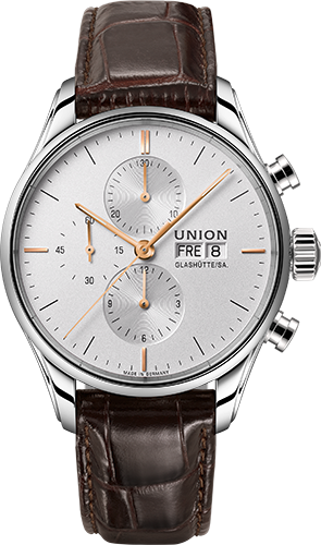 Union Glashütte Viro Chronograph Watch Ref. D0114141603101